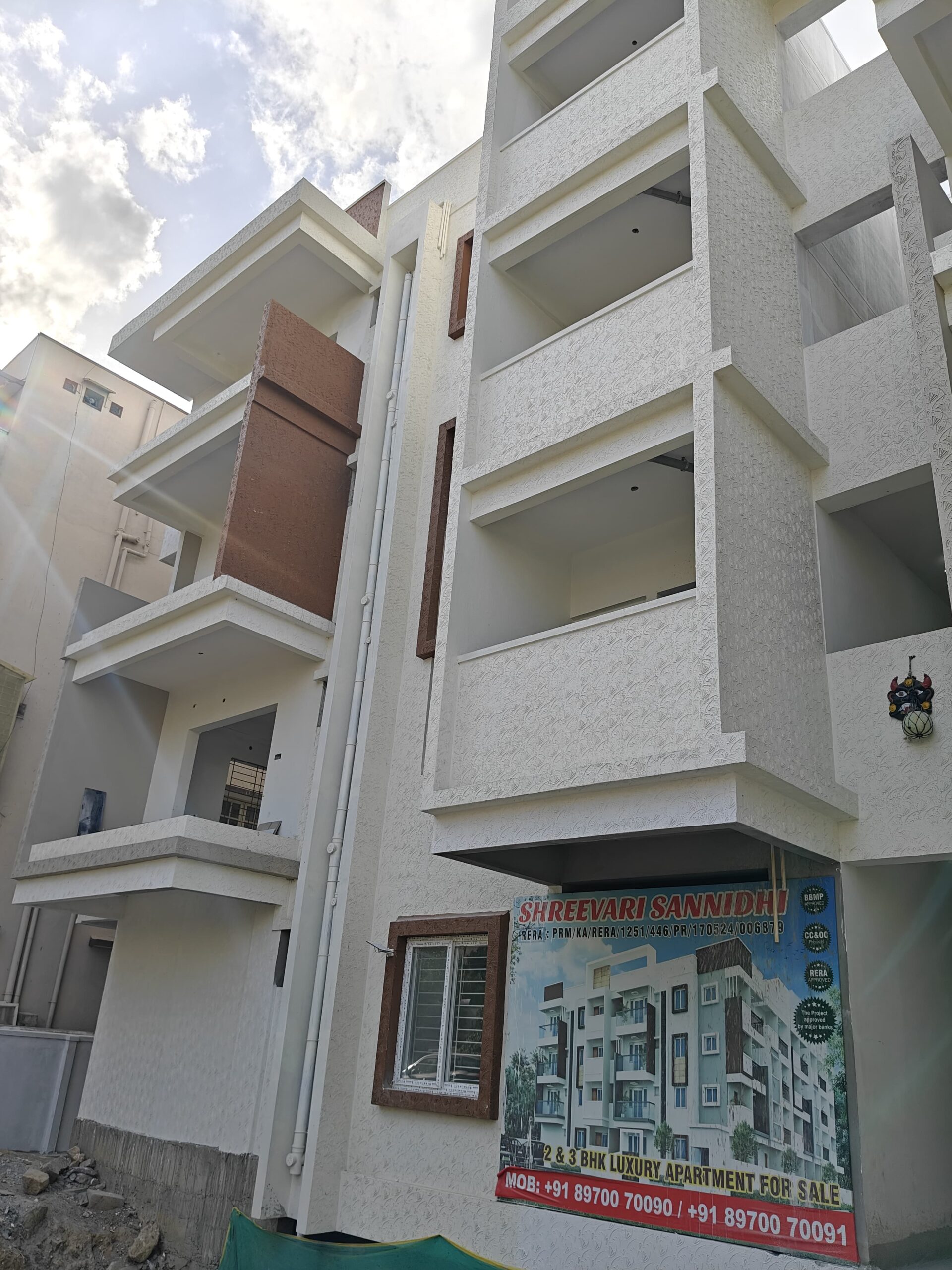 Under Construction Luxury Flats 2 & 3BHK For Sale in Horamavu Agara Main Road
