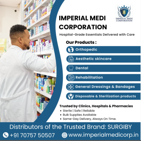 Wholesale Medical & Surgical Suppliers, Distributors in Hyderabad – Imperial Medi Corporation