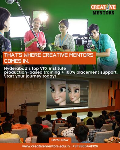 2D & 3D Animation, VFX & Gaming course in Hyderabad | Creative Mentors