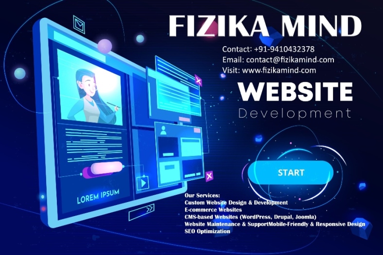 FIZIKAMIND : Website Development Services