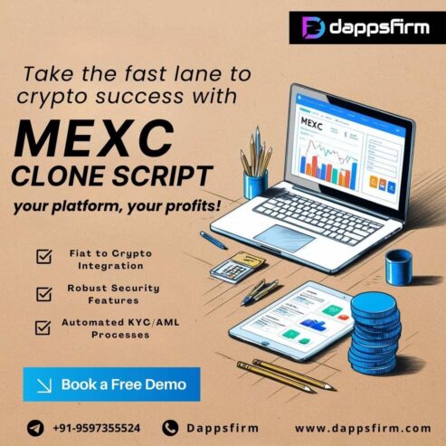 Start Crypto Trading Like MEXC with Our Clone Script – Quick Launch at Low Cost, Free Demo