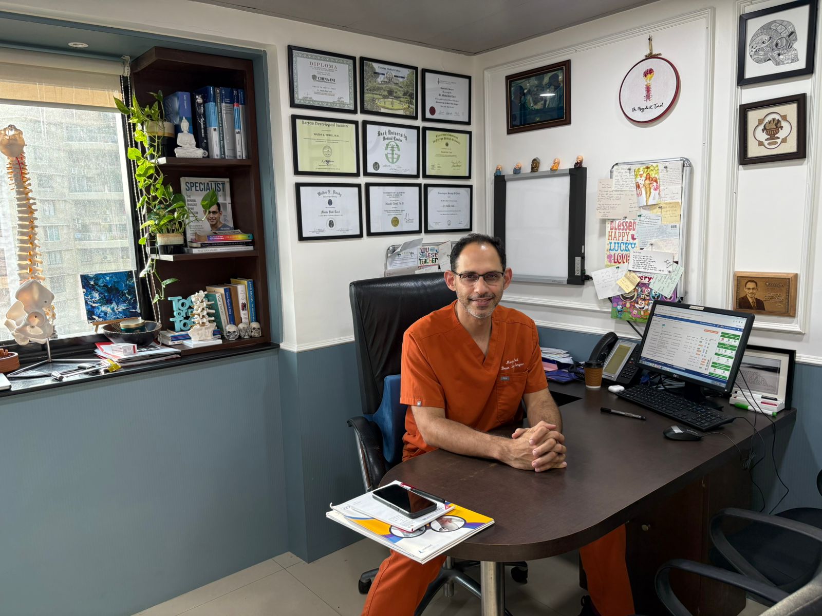 Dr. Mazda Turel – Brain Tumor Surgeon in Mumbai, India Specializing in Advanced Neurosurgery