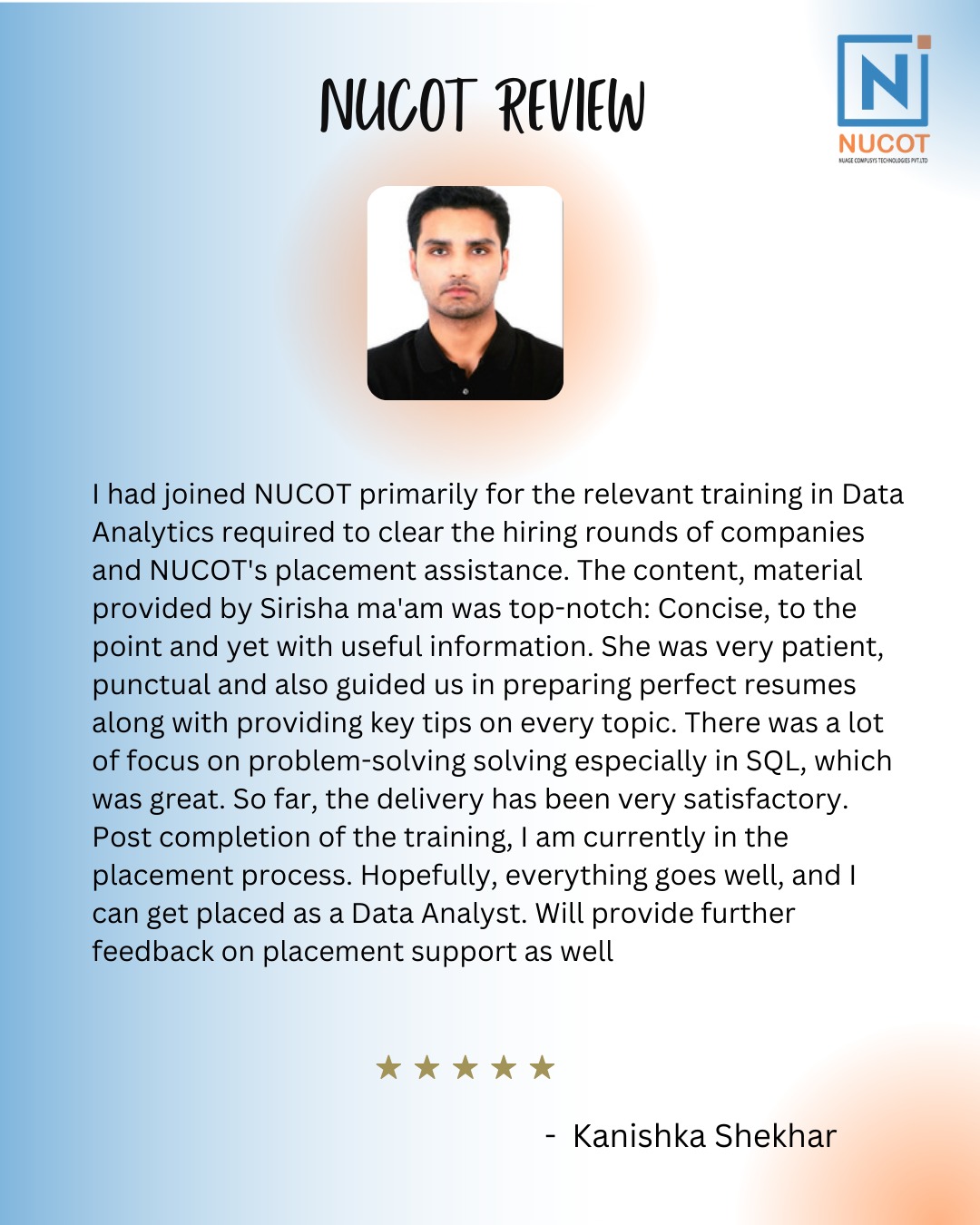 Launch Your AI Career with NUCOT – Bangalore’s Trusted AI & Data Science Company