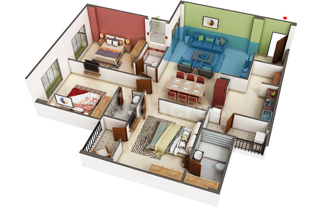 🏡 Ready-to-Move 3BHK Flats in Motera, Ahmedabad – Luxury with Lifetime Free Maintenance