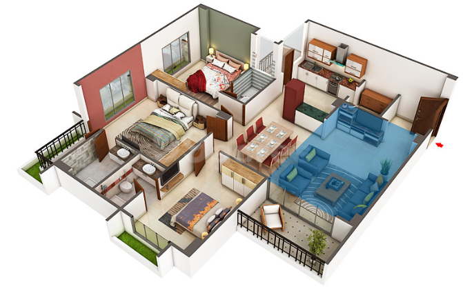 🏡 Ready-to-Move 3BHK Flats in Motera, Ahmedabad – Luxury with Lifetime Free Maintenance