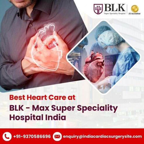 Best Cardiac Surgery Hospital BLK India