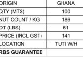 CHANDIGARH HOSHIARPUR WHOLESALER IN RAW CASHEW NUTS-PraDi