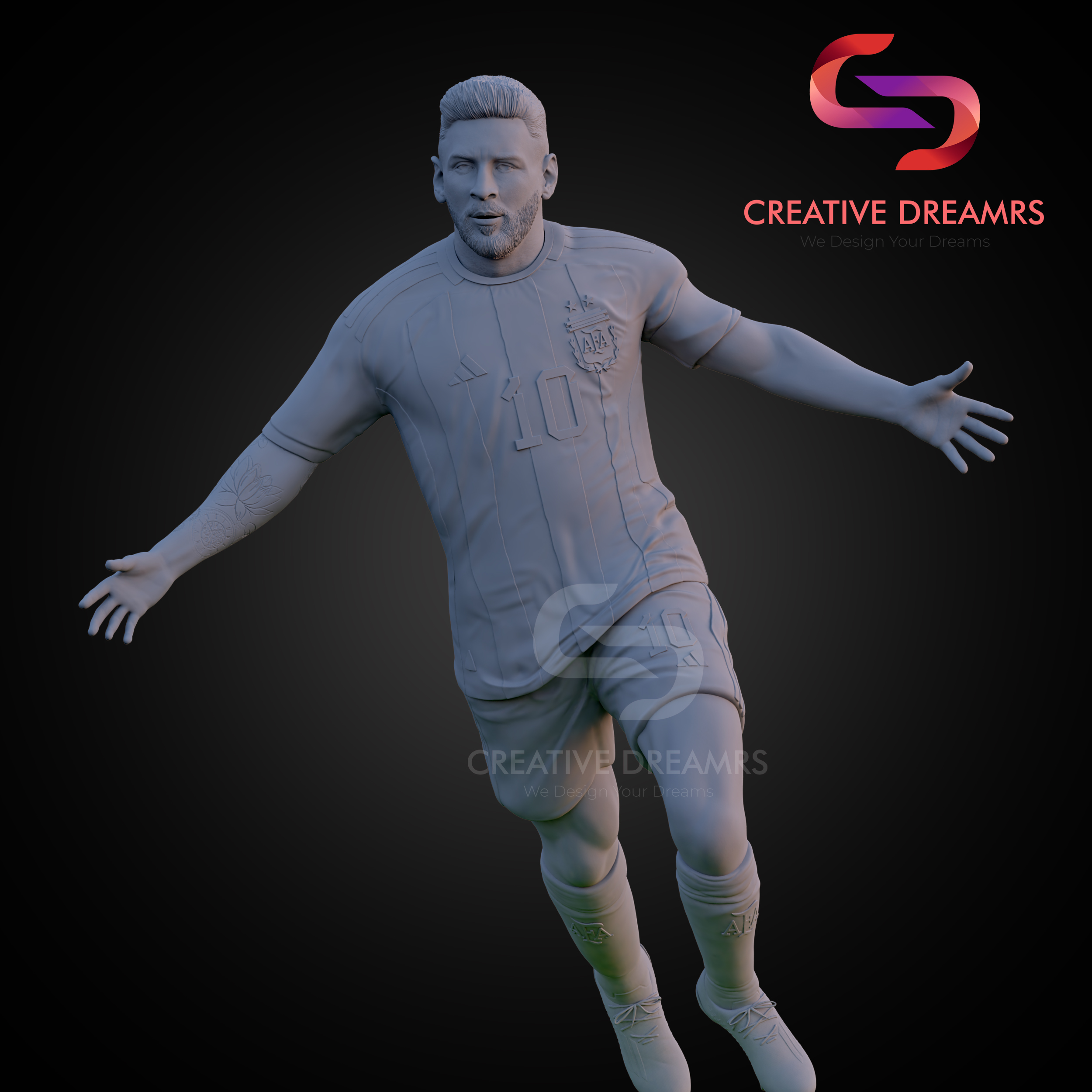 3D designing and rendering services.