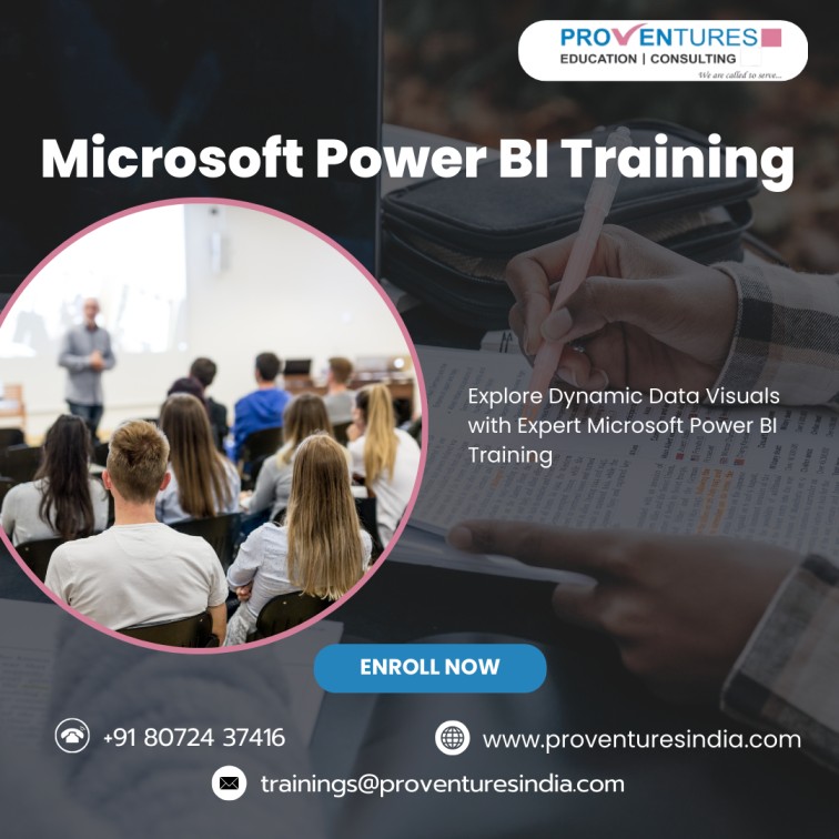 Microsoft Power BI Training in Hyderabad | 8072437416 | Proventures India