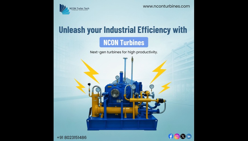 Maximize Productivity with Expert Steam Turbine Suppliers|www.nconturbines.com