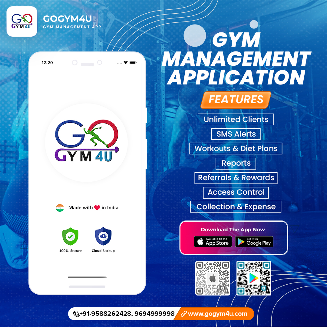 GoGym4U – The Leading Gym Management App for Modern Fitness Centers