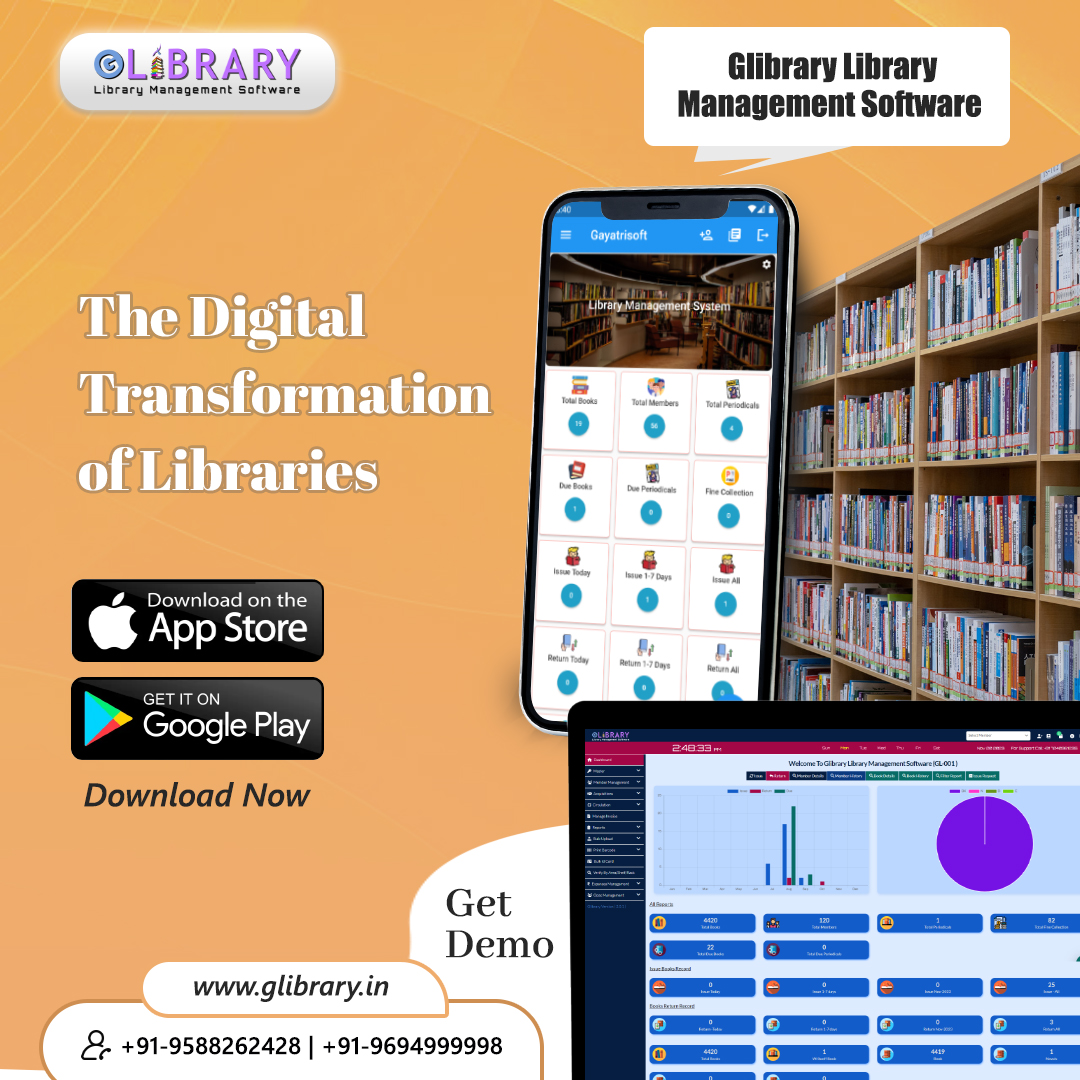 Glibrary: The Best Library Management Software for Schools & Colleges