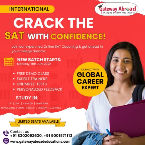 Crack SAT Exam at Gateway Abroad jaipur