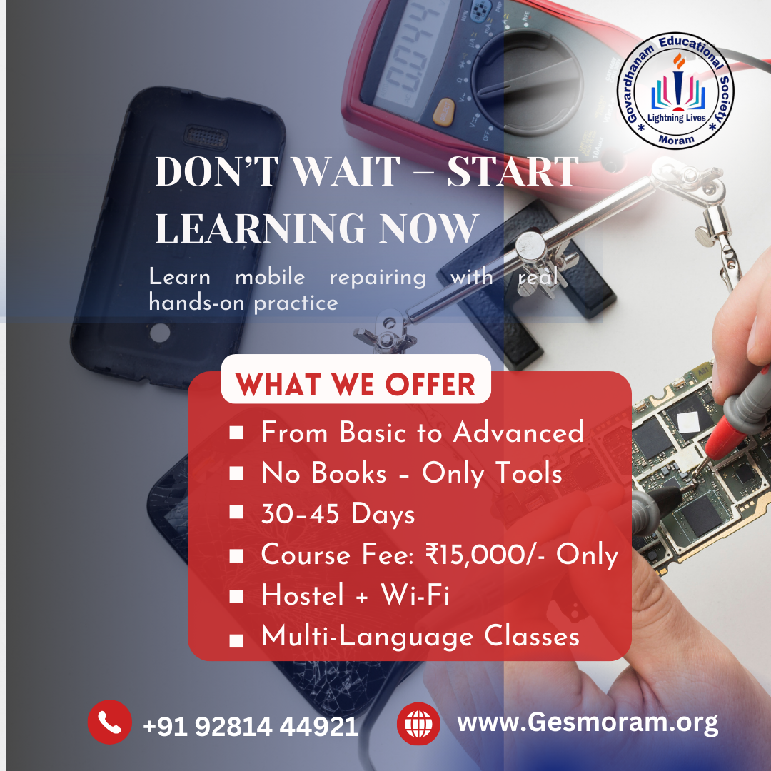 Mobile Repairing Course & Skill Training | GES Moram