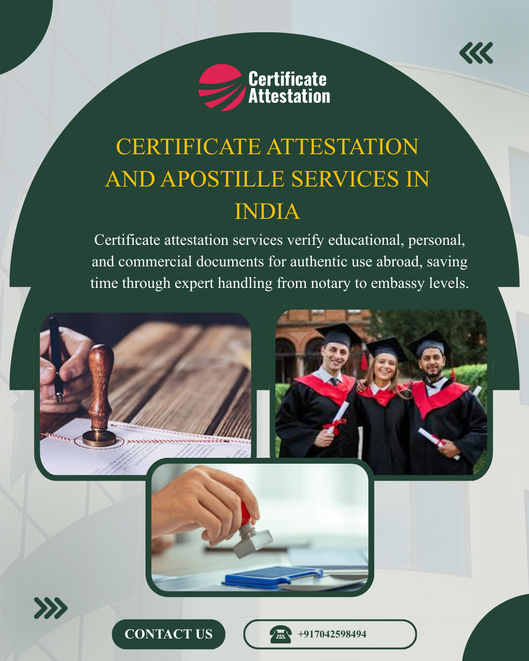 Certificate Attestation Services
