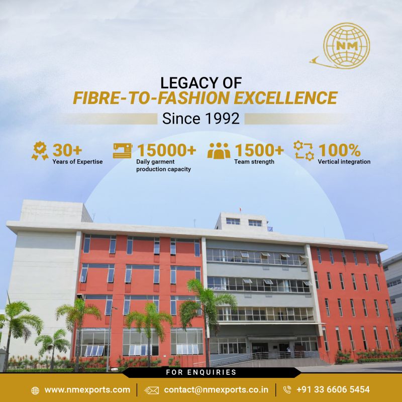 Best Vertically Integrated Garment Manufacturer in India – NM Exports