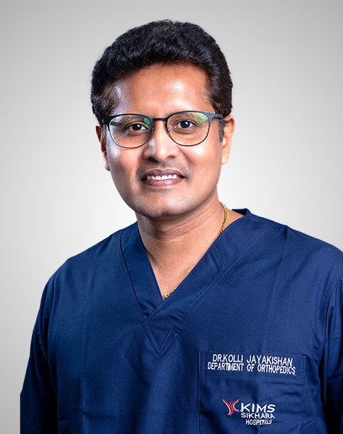 Orthopedician in Guntur – Dr. Jayakishan Kolli